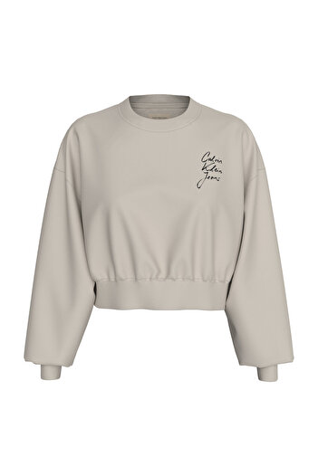 Calvin Klein SCRIPT INSTITUTIONAL CREWNECK