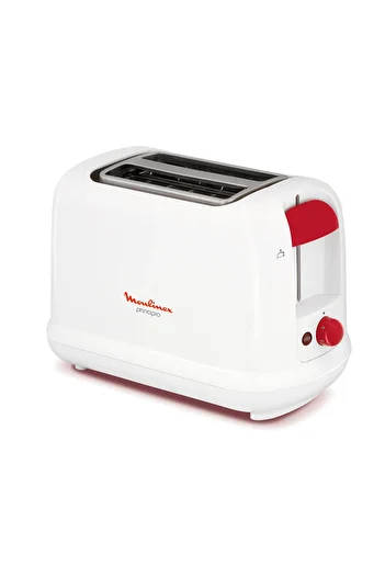 Moulinex Toaster | Principio 2 Slots | 850W | 7 Toast Levels | Defrost | White | Compact
