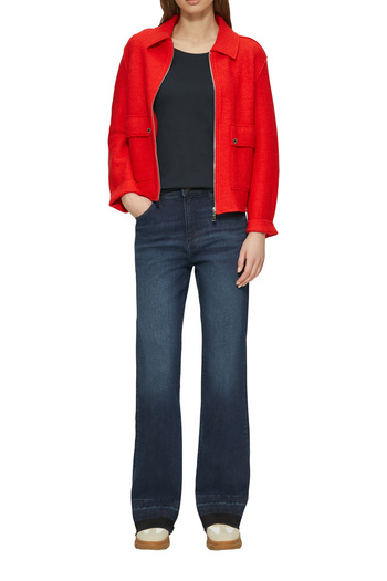 s.Oliver Interlock Jersey - Στρογγυλή λαιμόκοψη, Casual Style, Μαλακό Υλικό