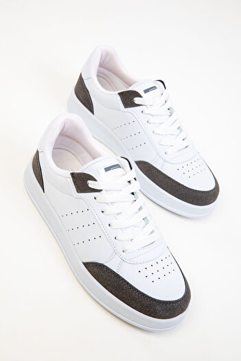 SOHO White-Smoked Women's Sneakers 20359
