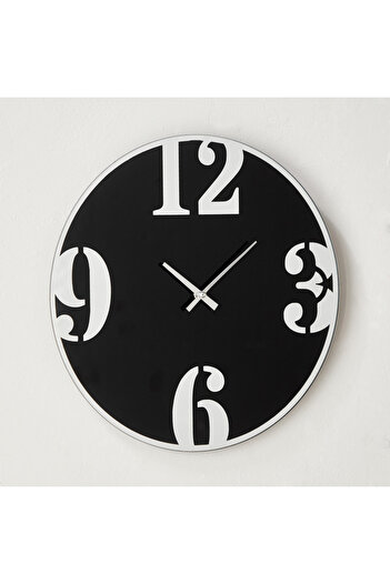 erorex Fero Clock with Tinted Glass - 38x4.5x38 cm