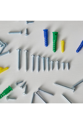 erorex HBSO DIY 195-Piece Screws and Plug Kit