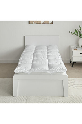 erorex MicroFresh 300TC Soft Microfiber Single Mattress Topper - 90x200+6 cm