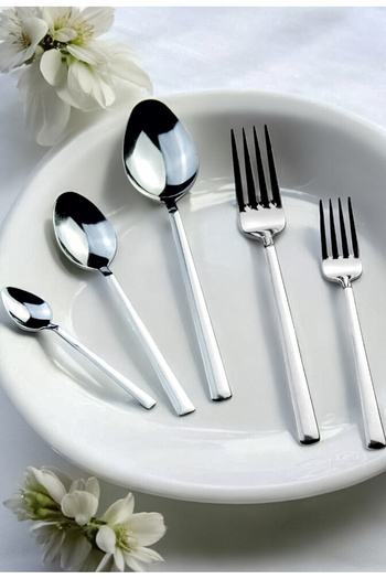 Gökdil Kayern 12-Person 60-Piece Simple Fork & Spoon & Set