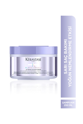 Kerastase Cicaextreme 250ml Moisturizing Shampoo for Blonde Hair - Blond Absolu Le Bain