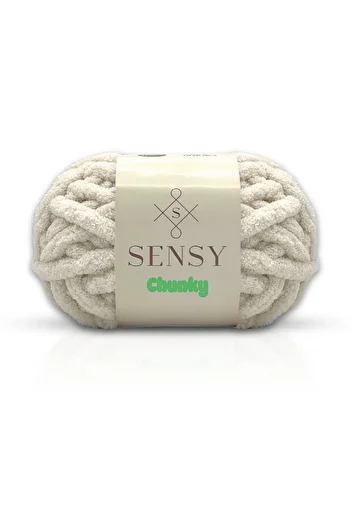 SENSY خيط يدوي مدبب - 200 جرام خيط حياكة الإصبع - خيط حياكة يدوي بدون إبرة بدون كروشيه - خيط بطانية - إكرو