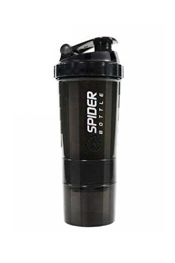 ALMUFARREJ Three Layers Protein Powder Shake Exercise Bottle 500ml 500ml