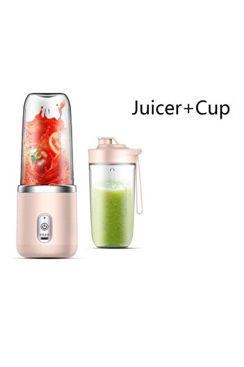 Zigver 6 Bıçakları Taşınabilir Sıkacağı Küçük Elektrikli Meyve Otomatik Smoothie Blenderı Mutfak Robotu Mey