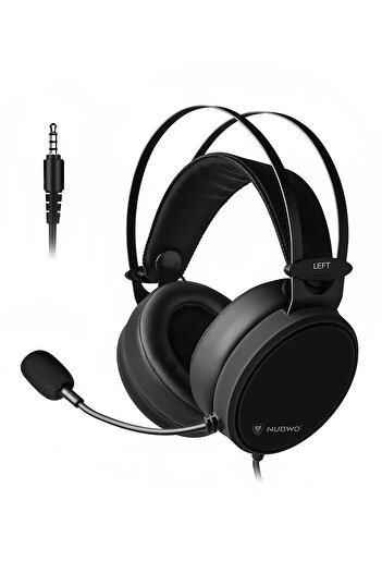 COOYA Deep Bass Over-Ear Gaming Headphones, Wired with Mic for PS4/PS5/XOne/XSeries/Nintendo Switch & PC