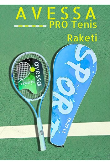 AVESSA Tenis Raketi 260 gr 27 Inch Her Yaş İçin Uygun Hafif ve Ergonomik Yapısıyla Kontrol Sizin Elinizde