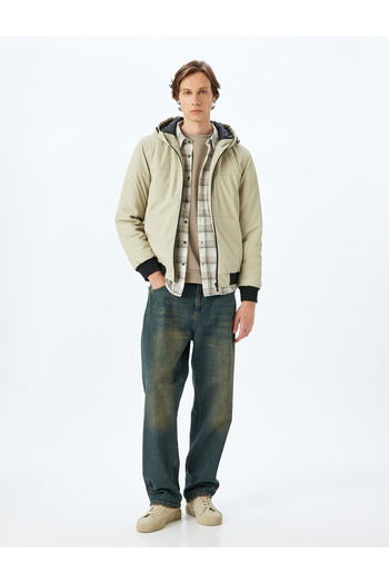 Koton Slim Fit Zippered Seasonal Jacket