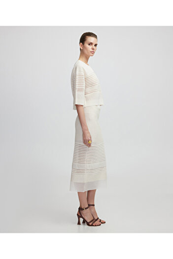 İpekyol Transparent Mix Skirt