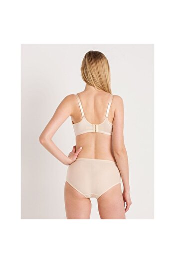 Magic Form 783 Women's Dark Skin Wide Brim High Waist Tulle Panties