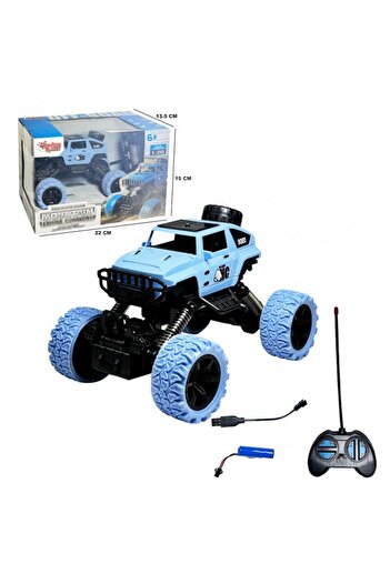 Duman Uzaktan Kumandalı Full Fonksiyon Şarjlı Büyük Teker Off Road Jeep