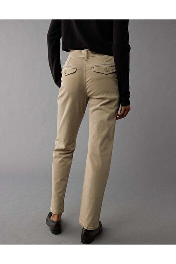 AMERICAN EAGLE Ae Stretch Super High-waisted Straight Trouser