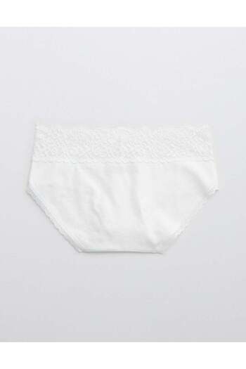 AMERICAN EAGLE Aerie Cotton Eyelash Lace Boybrief Underwear