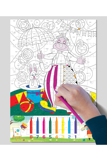 Art Puzzle Art Kids - Solution Paint Interaction