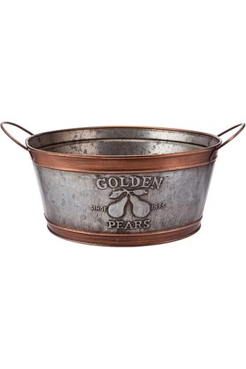 AKDC Garden Pot A 24Cm X 24Cm X 11 Grey