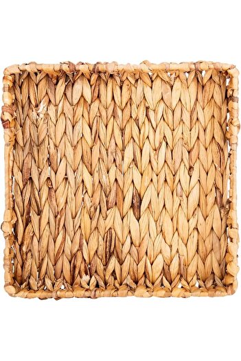 AKDC Rattan Tray M 30Cm X 30Cm X 5Cm Honey Brown