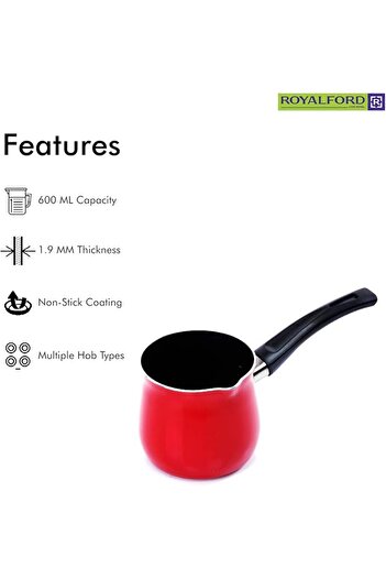 ROYALFORD Coffee Warmer, 9.5 cm, Red, RF6637