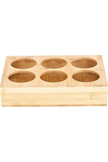 AKDC Rectangle Tray 19Cm X 27Cm X 6Cm Light Brown