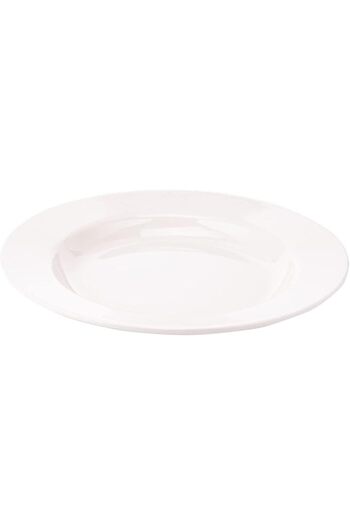 AKDC Deep Plate L(25cmxW(25cm) xH(3cm) White Pearl