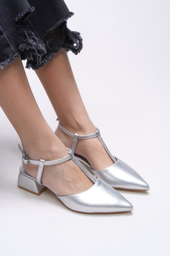 Riccon Emelkaela Women's Heeled Shoes 0012012   Silver