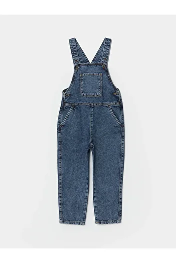 LC Waikiki Lcw Kids Indigo Square Boy's Jean Salopet