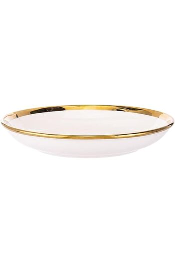 AKDC DEEP PLATE 18CMX18CMX3CM White