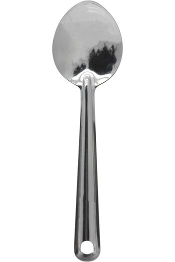 RAJ 65 cm Silver Basting Spoon - BS0004, Cooking Spoon , Serving Spoon , Stirring Soup Spoon