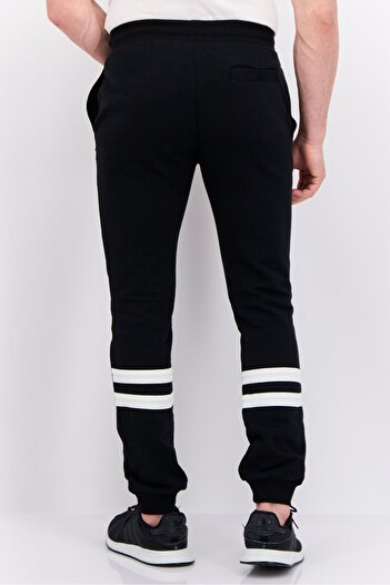 Ellesse Men Sportswear Fit Running Sweatpants, Black