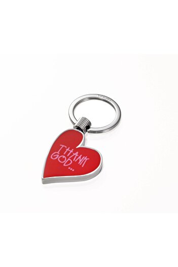 Troika Thank God Keychain