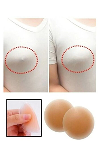 EMBA KORSE Women's Skin Color Silicone Nipple Concealer Nipple Concealer Silicone Nipple Covering Apparatus