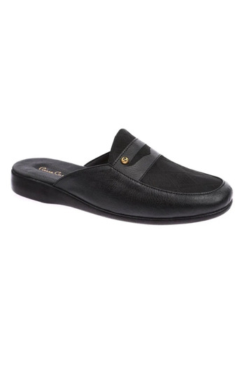Pierre Cardin Men's Dowry Leather Slippers- .P.C.0103