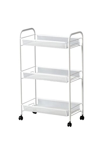 IKEA καρότσι σερβιρίσματος μπάνιου, λευκό, 26x48x77 εκ.