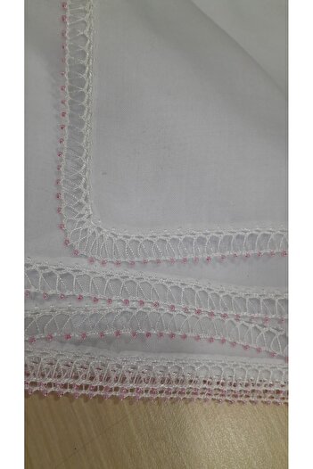 Papatyam Handcrafted Skewerwork Beaded Writing/Skewer Embroidery/Skewer Embroidered Yemeni/Crochet Embroidered Cheesecloth/Hand Knitted/