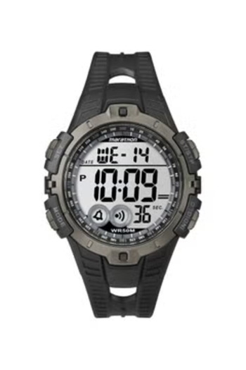Timex Marathon by Timex Men's T5K802 Digital Full-Size Black/Gray Resin Strap Watch