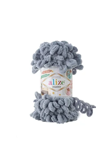 Alize Puffy 1 τεμάχιο 428 Νήματα πλεξίματος χειρός Πλεκτή κουβέρτα μωρού με νήμα Puffy 1 τεμάχιο 428 1 τεμάχιο