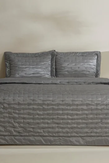 Karaca Home Gray Double Bedspread