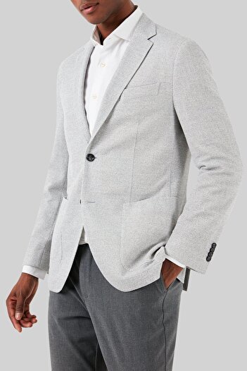 BOSS Jaye Erkek Regular Fit Blazer Ceket Gri