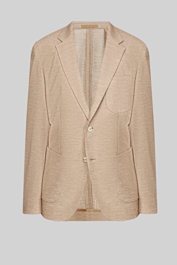 BOSS Erkek Blazer Ceket Bej