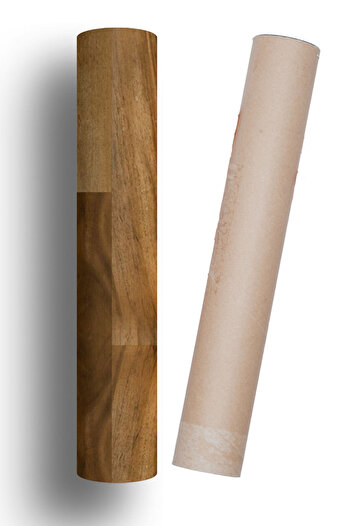 Bigaimaj Yer Kaplama Folyosu Kendinden Yapışkanlı Laminasyonlu Ahşap Parke Desen 60cm X 100cm