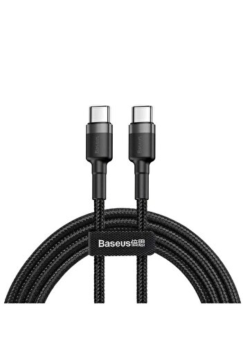 Baseus Cafule Type-C PD2.0 60W flash charging data line (20V 3A) 2m Gray+Black
