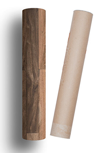 Bigaimaj Yer Kaplama Folyosu Kendinden Yapışkanlı Laminasyonlu Ahşap Parke Desen 60cm X 100cm