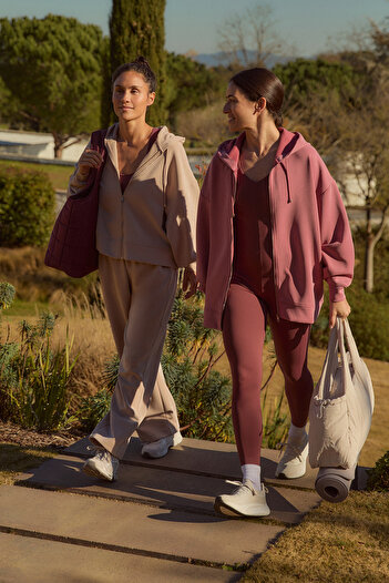 Oysho Yoga bag with side gathering