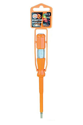 SİHİRLİ AYAKLAR Electric Control Pen Voltage Test Pen Phase Pen Flat Tip with Strap 180 mm