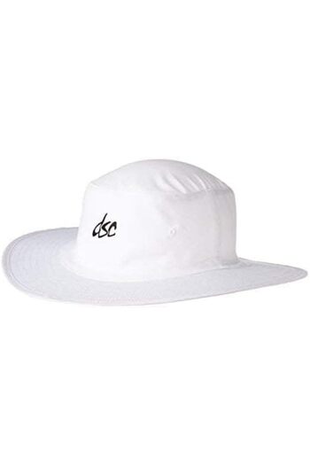 DSC Panama Atmos Round Cricket Hat | Cotton | Umpire Hat | Extra Wide Brim | Maximum Sunlight Protection