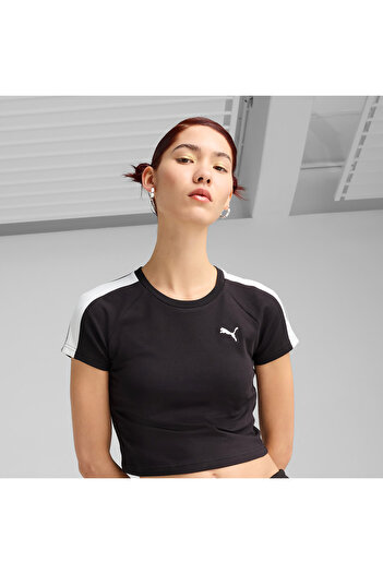 Puma T7 Women's Black T-Shirt ( 629802 -01)