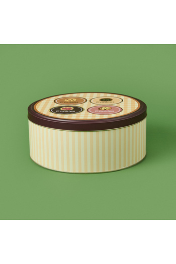 Sarkap Cookie Metal Box - Colorful - 22 cm