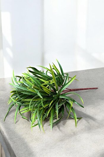 YAPAY ÇİÇEKÇİNİZ 9 KAFALI 5 DALLI YAPAY SUKULENT KAKTÜS ALOEVERA DEMETİ